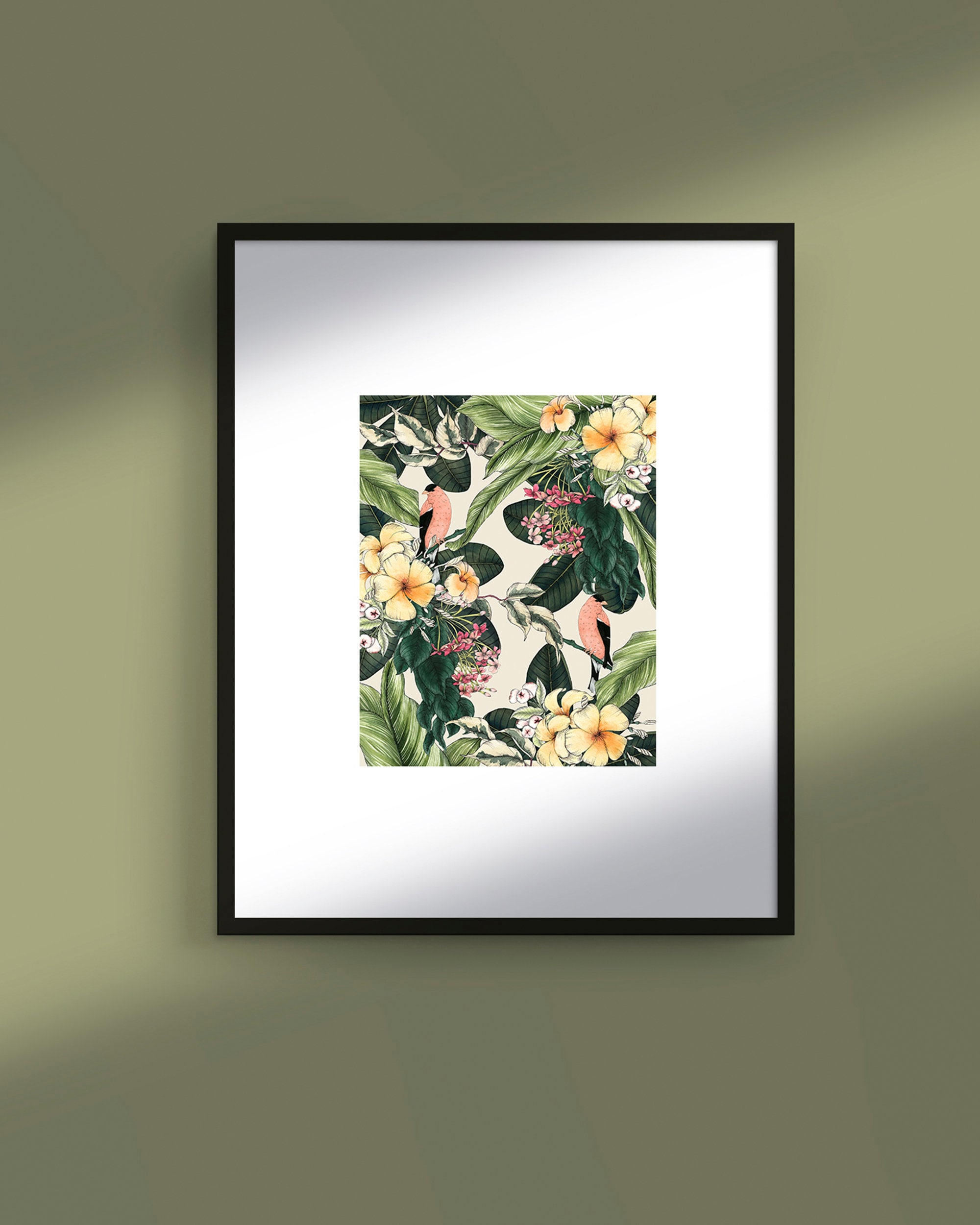 Tropical Art Print Tropical Wall Decor Botanical Art Etsy
