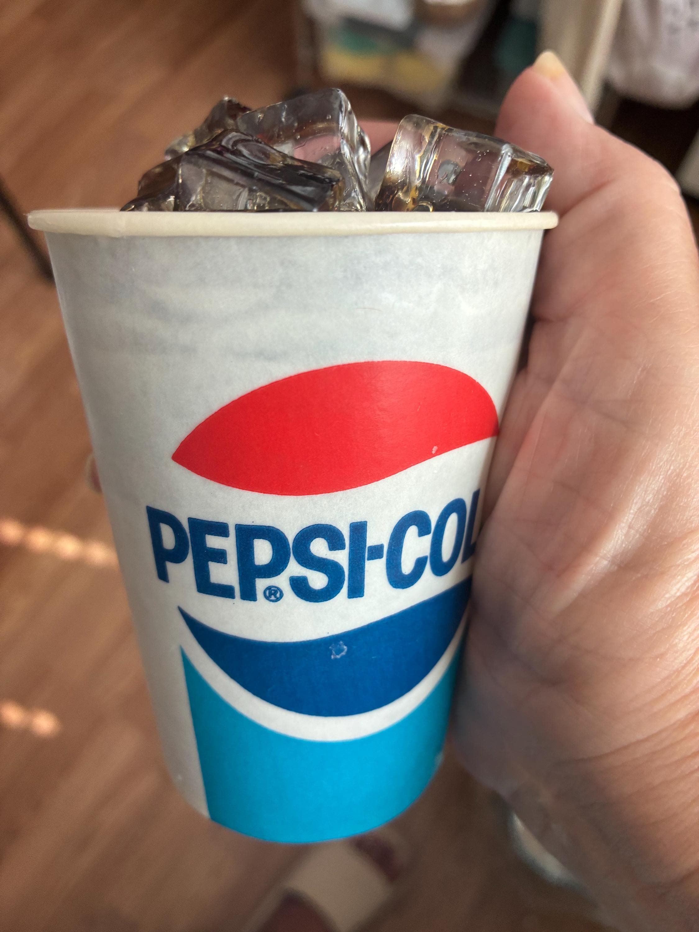Vintage Pepsi and Coke and 7UP Wax Cups With Resin Soda - Etsy