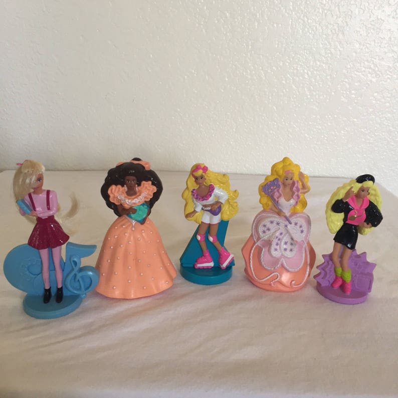 mcdonalds barbie happy meal toys 1992