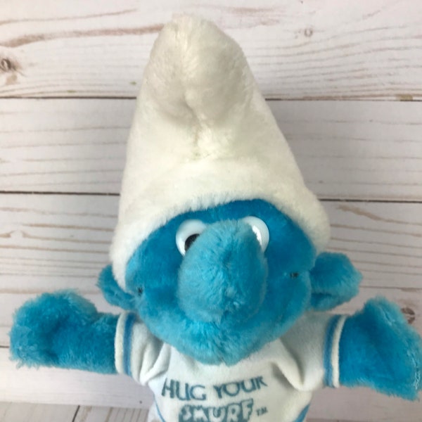 Vintage 1978 Peyo Wallace and Berrie 10” Smurf