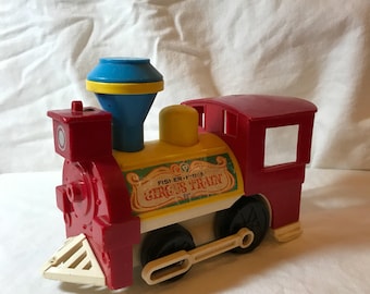 Vintage Fisher-price Circus Train Replacement Lithos 991 - Etsy