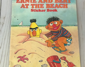 Sesame Street Ernie and Bert at the Beach - Etsy Denmark