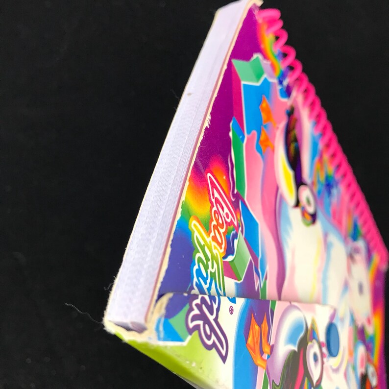 Vintage 1990/'s Lisa Frank Roary the Polar Bear Notebook. Used Has some writing on pages and wear to cover.