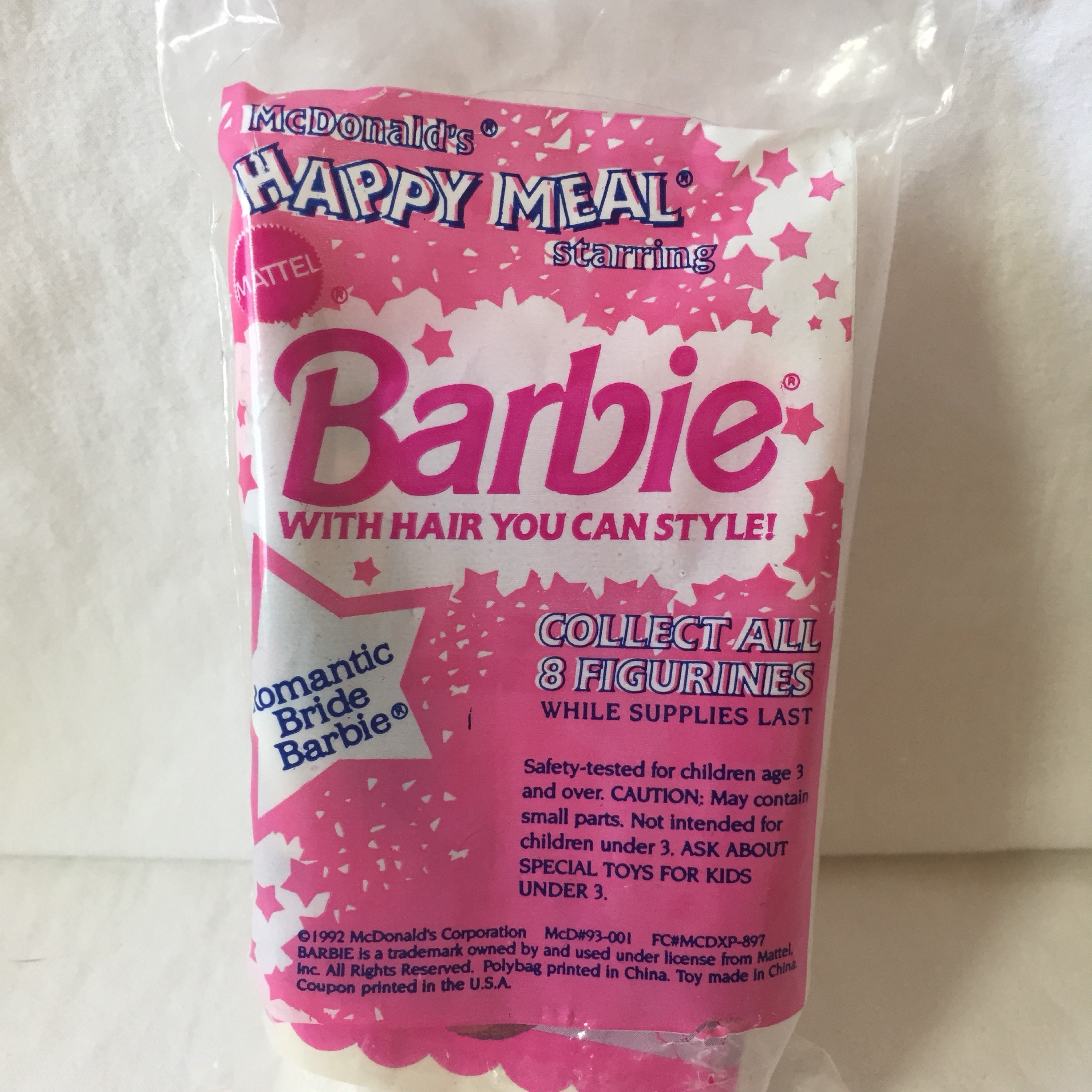 barbie romantic bride 1992