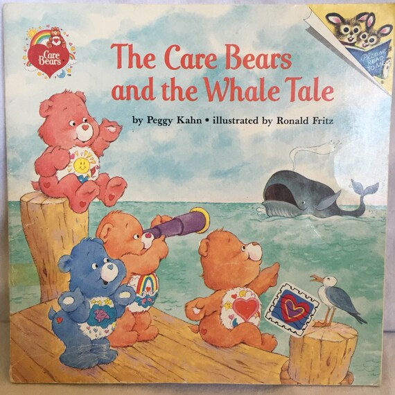 1992 Random House Books The Care Bears And The Whale Tale