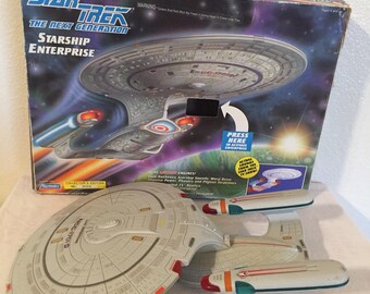 1992 Playmates Toys Starship Enterprise! Working!!