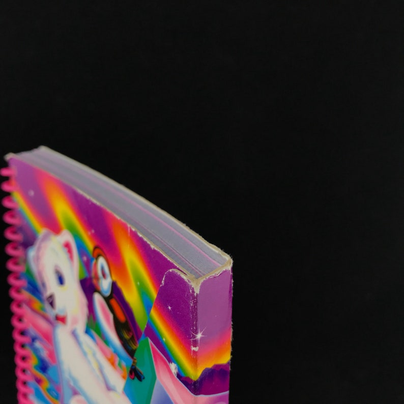 Vintage 1990/'s Lisa Frank Roary the Polar Bear Notebook. Used Has some writing on pages and wear to cover.