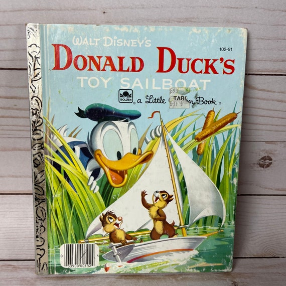 Vintage A Little Golden Book Walt Disneys Donald Ducks Toy - Etsy