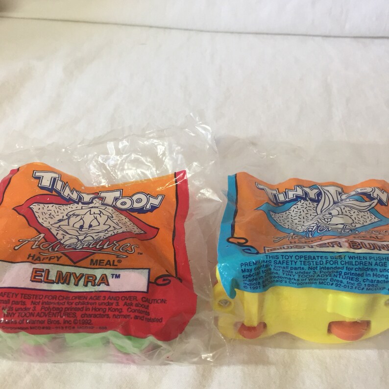 mcdonalds tiny toons toys