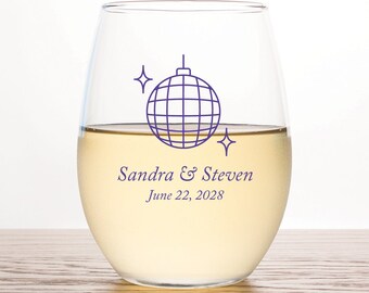 24pcs - Personalized Stemless Wine Glass 9oz - Various Styles - ST9OZ-EDPP228