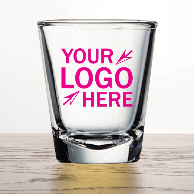 24pcs Personalized Typical Shot Glass Promotional Giveaway Etsy