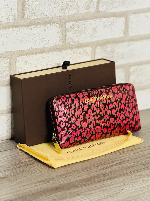 Authentic Louis Vuitton Vernis Stephen Sprouse Leopard Zippy