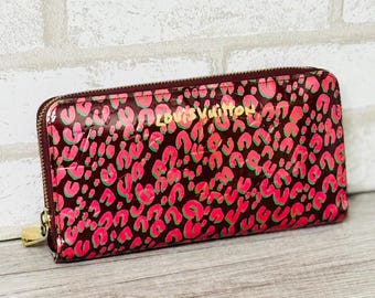 Authentic Louis Vuitton Vernis Stephen Sprouse Leopard Zippy