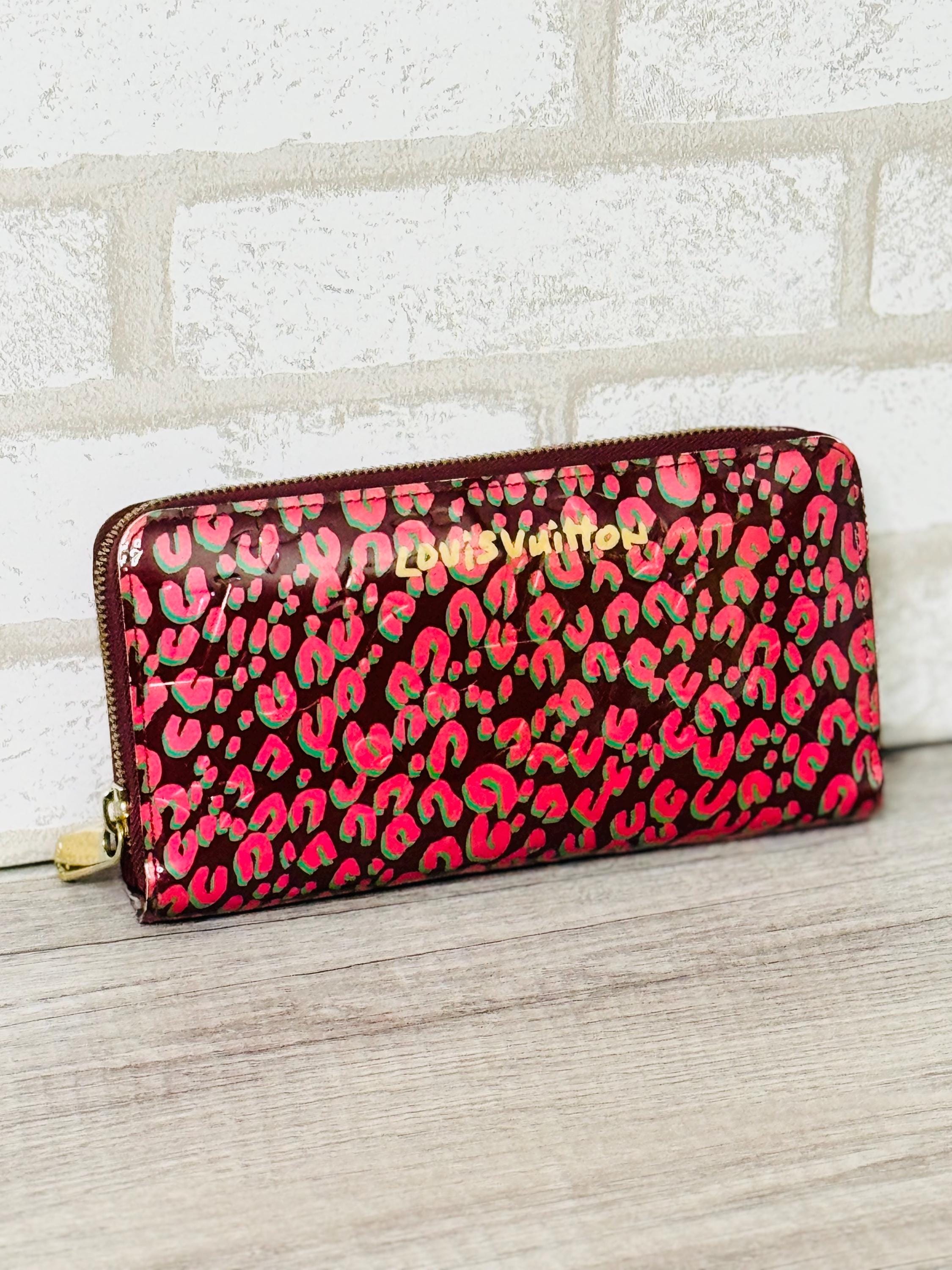 Authentic Louis Vuitton Vernis Stephen Sprouse Leopard Zippy