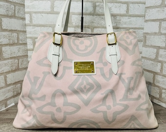 Auténtica bolsa de asas Louis Vuitton Cabas Tahitienne GM Cruise Line