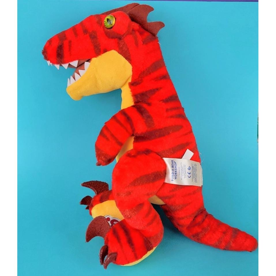 Build A Bear Dinosaur Raptor Plush 18
