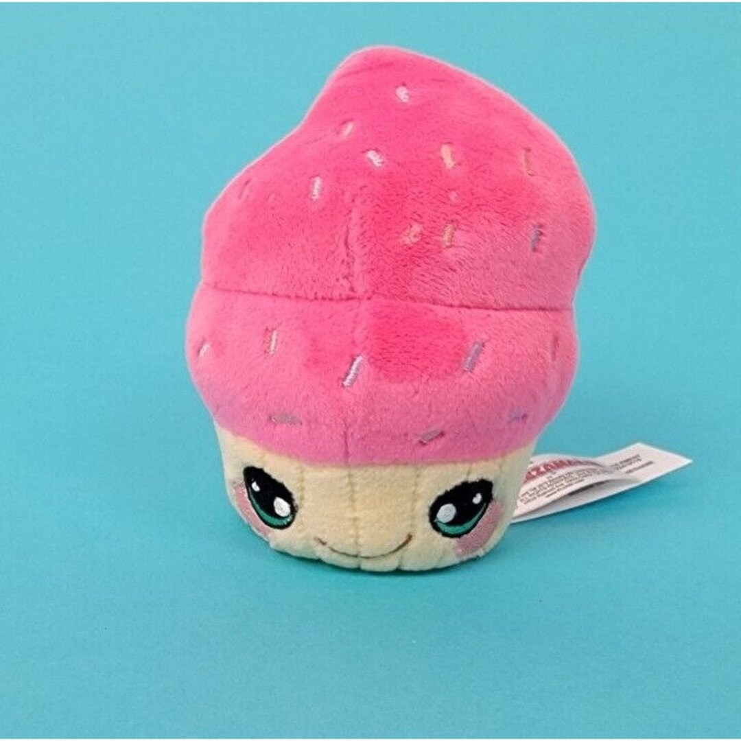 Squeezamals Pink Cupcake Plush 4 Stuffed Animal Toy Doll Etsy
