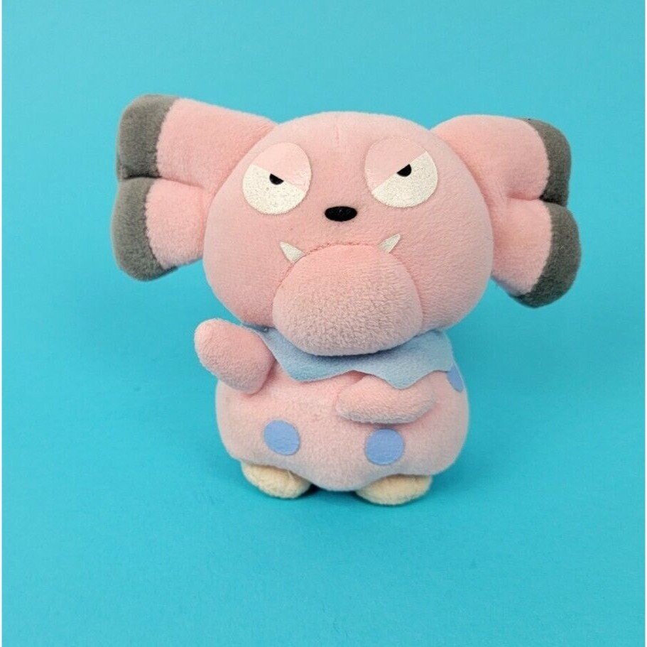 Pokemon Hasbro Snubbull Plush 5 Stuffed Animal Gift Etsy