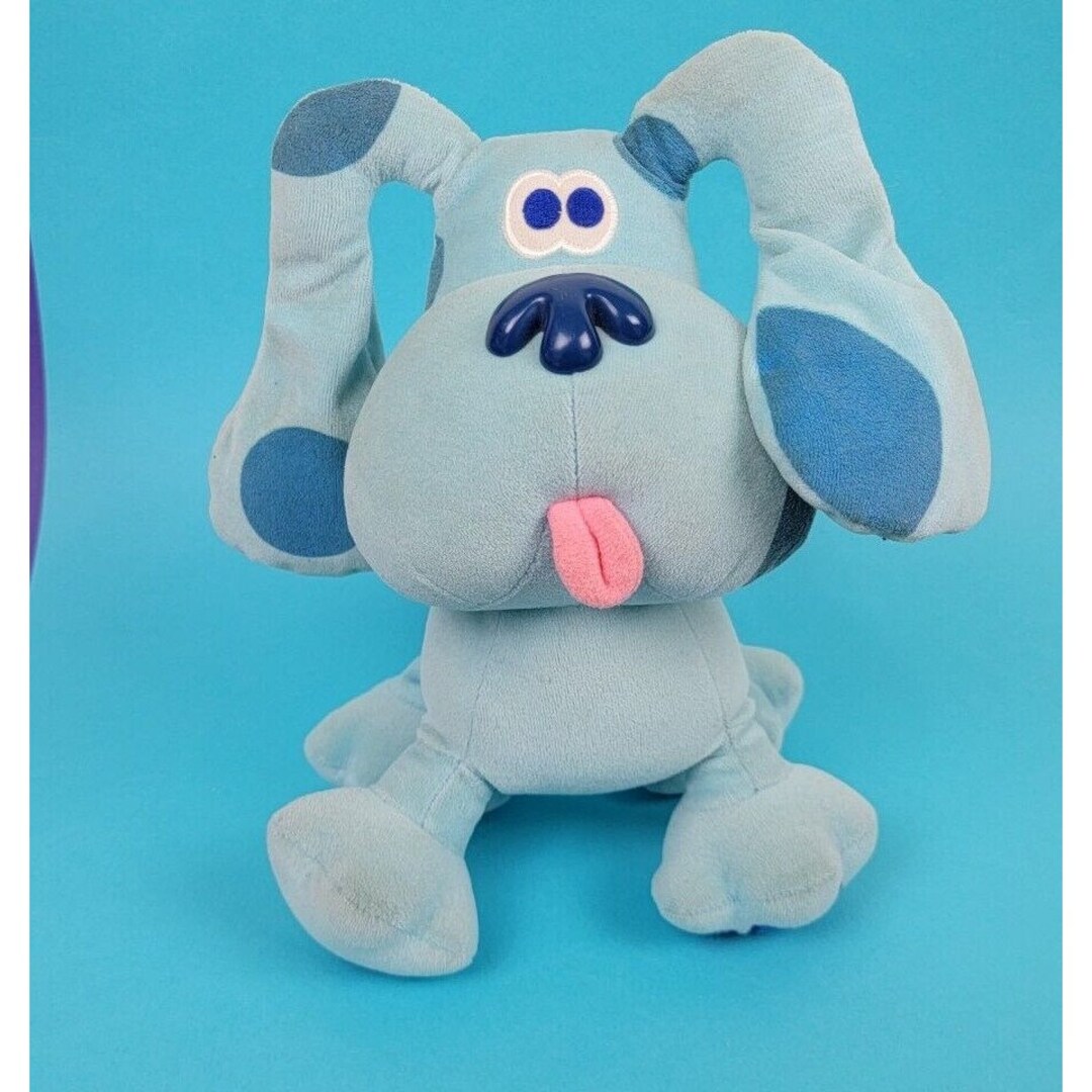 Vintage Blues Clues Plush Dog 10 Stuffed Animal Doll Etsy