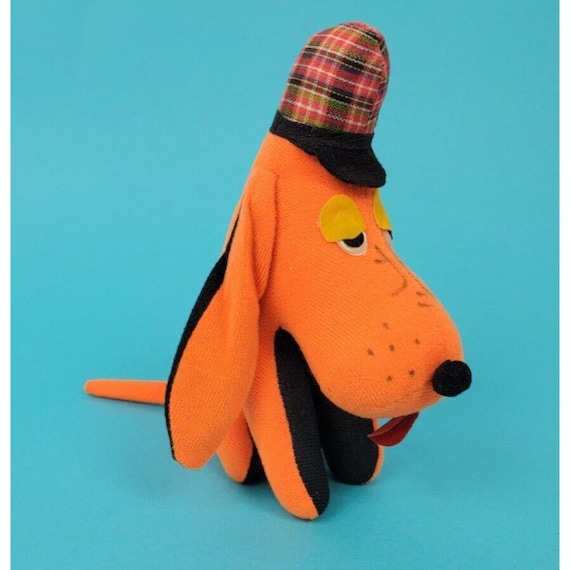 Wish Pets Vintage Orange Hound Dog Plush Stuffed Animal 5