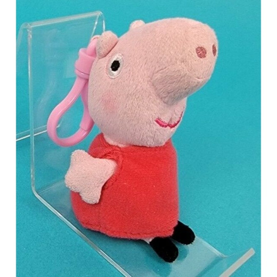 Ty Peppa Pig Plush 2 Clip Stuffed Animal Toy Etsy