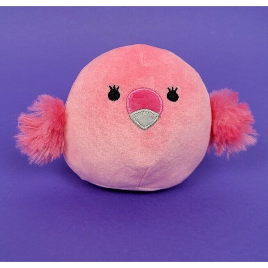 Squishmallow Cookie the Flamingo Plush 5 Pink Stuffed Animal Toy 