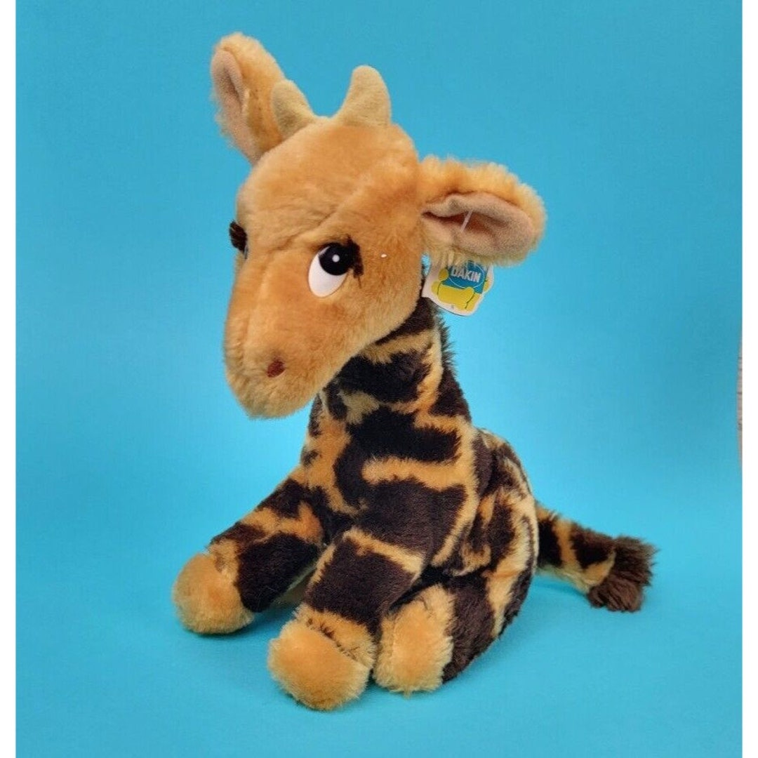 Dakin Vintage Giraffe Plush 10 Stuffed Animal Doll Etsy