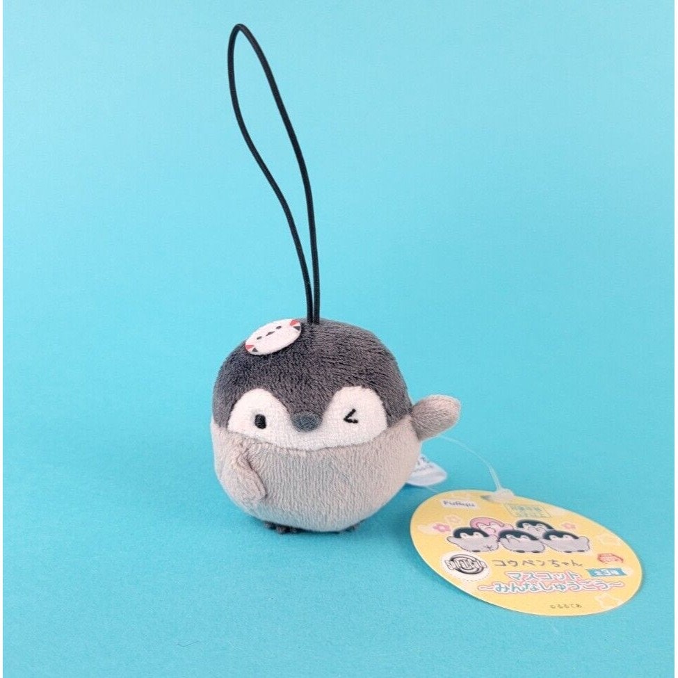 Koupen Chan Winking Penguin Plush Keychain 2