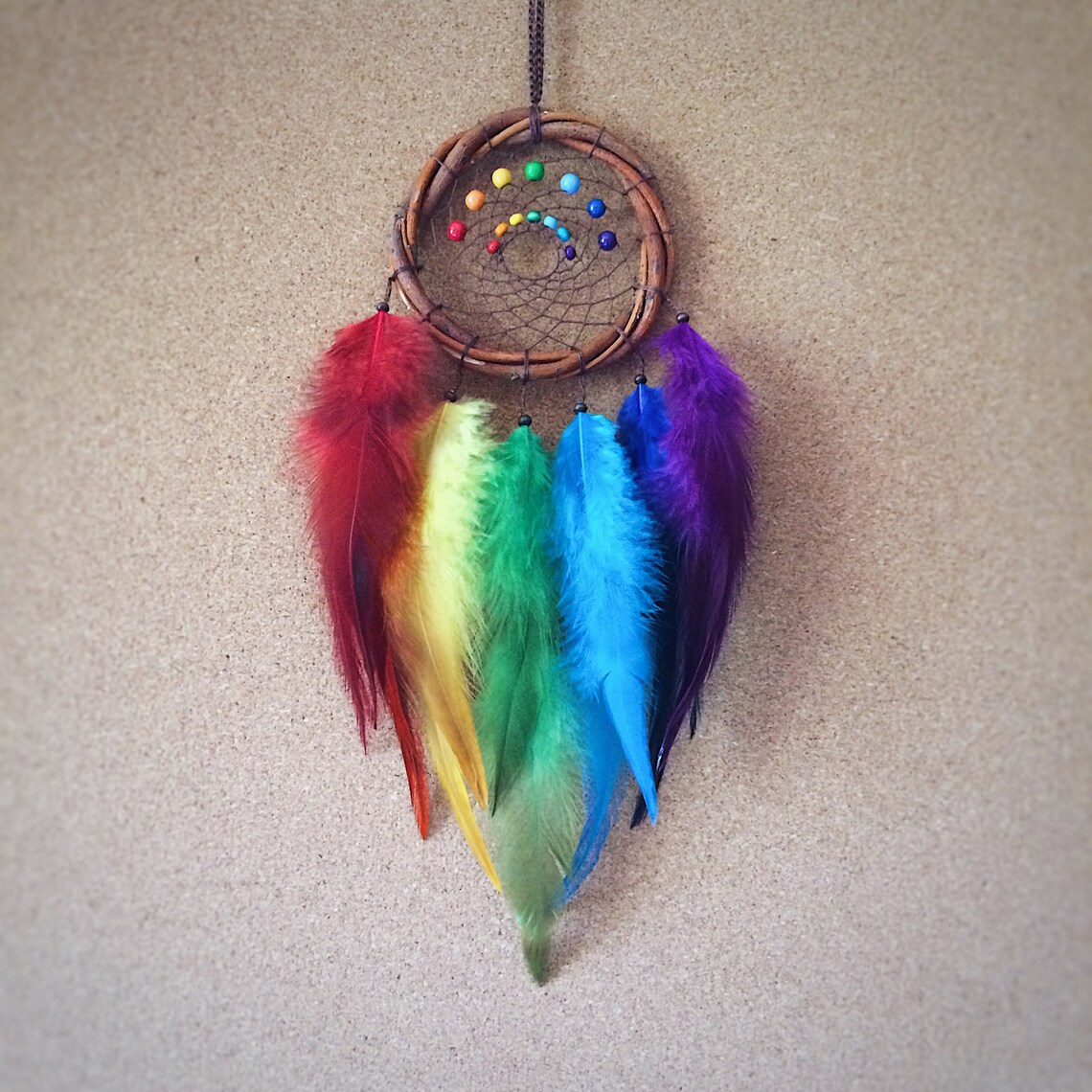 Dream catcher for car Gift under 20 Willow dreamcatcher Small Etsy
