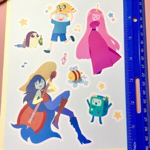Adventure Time Sticker Sheet - Etsy
