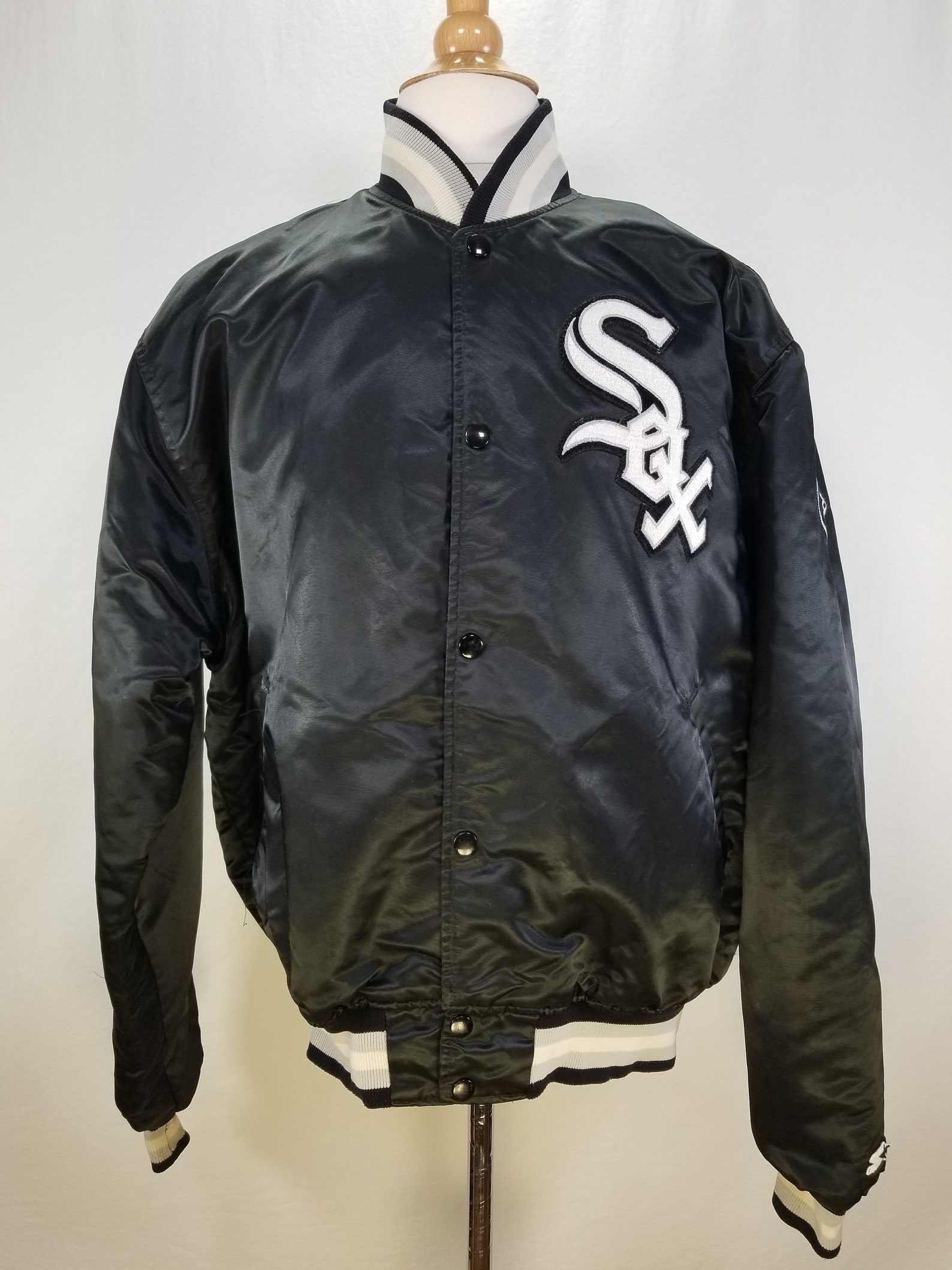 Chicago White Sox Vintage Satin Starter Jacket Extra Large | Etsy