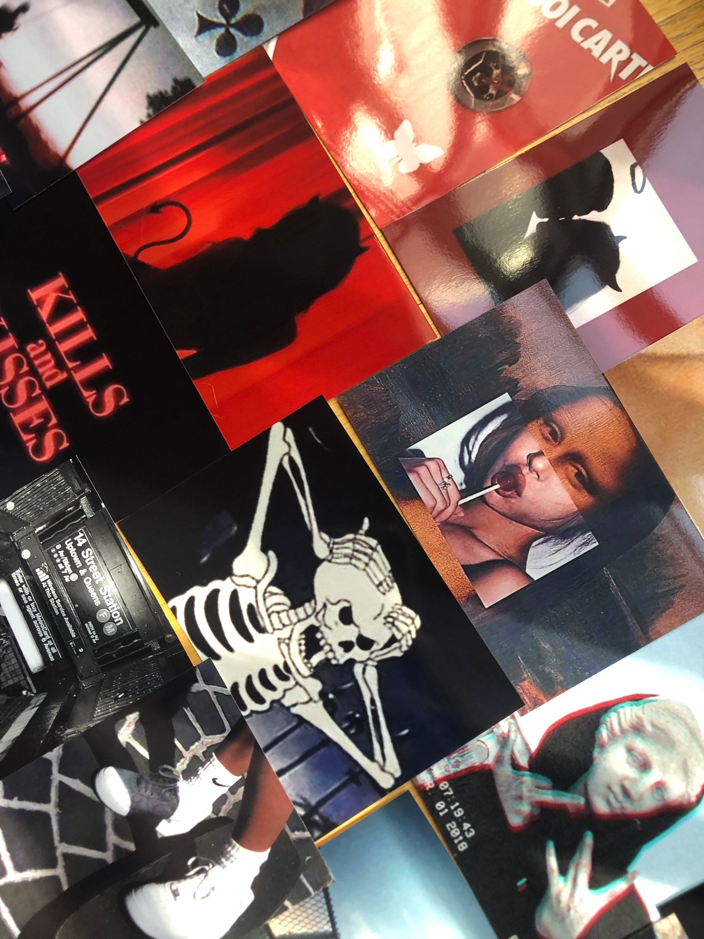 Custom Grunge Photo Wall Collage Kit Etsy