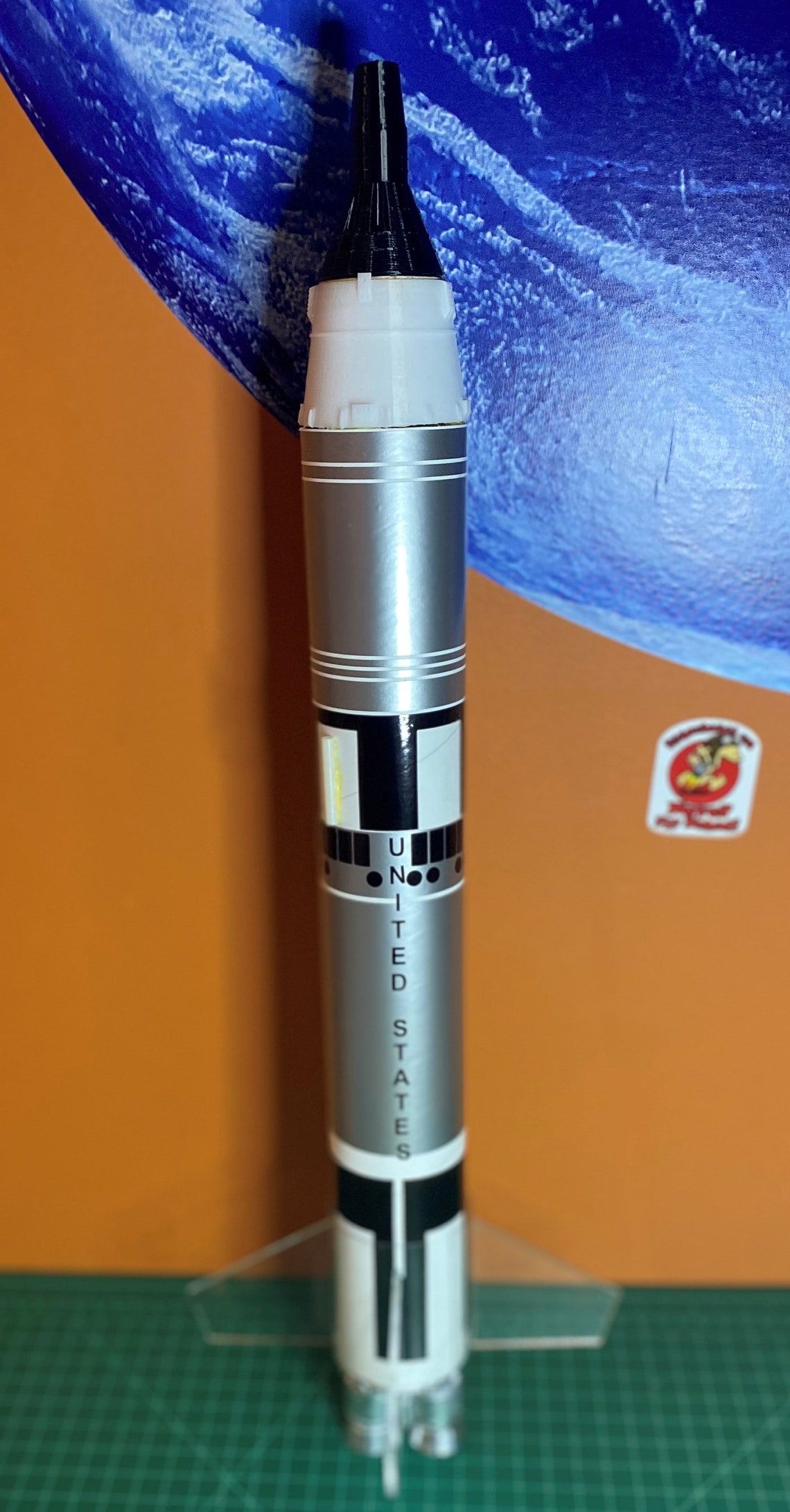 GeminiTitan model rocket parts kit size BT70/not a complete Etsy