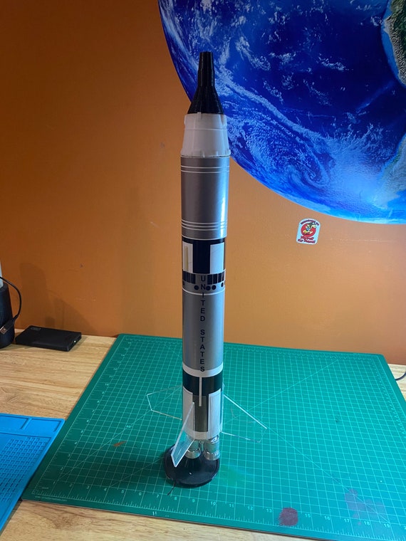 GeminiTitan model rocket parts kit size BT70/not a complete Etsy