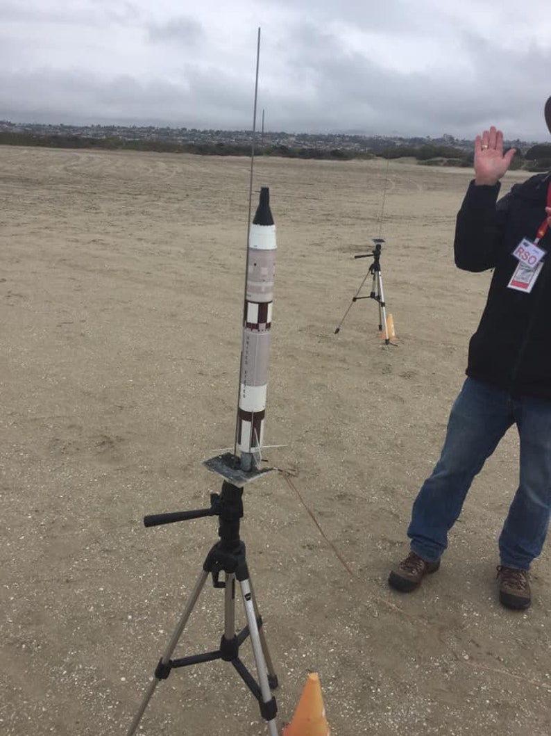 Gemini-titan Model Rocket Parts Kit, Size Bt-70/not a Complete Rocket ...