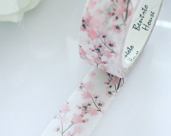 Cherry Blossom Washi Tape Flowers Floral Deco Masking Tape