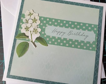 Happy Birthday | Handmade | Floral | Polka Dots | Birthday Cards