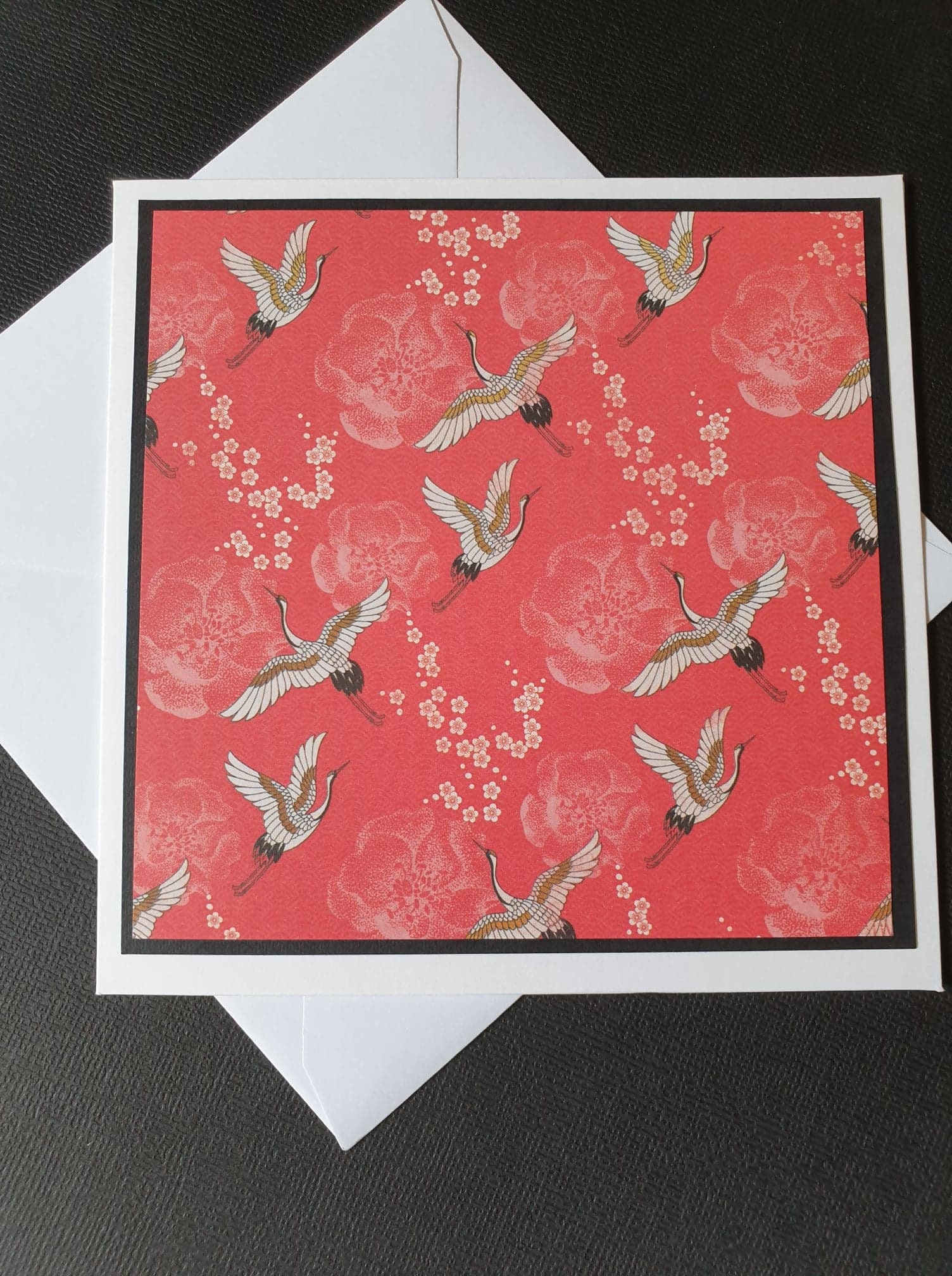 Japanische Karte Leere Karte Handgemachte Japanische | Etsy