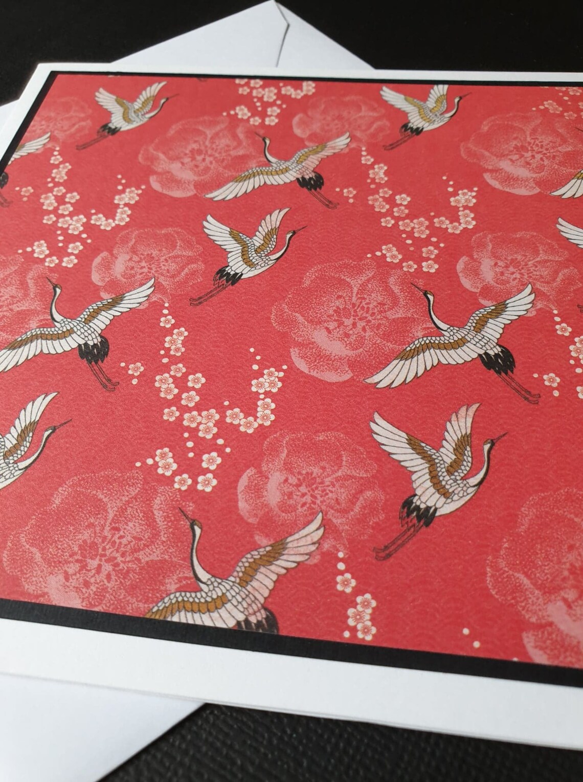 Japanische Karte Leere Karte Handgemachte Japanische | Etsy
