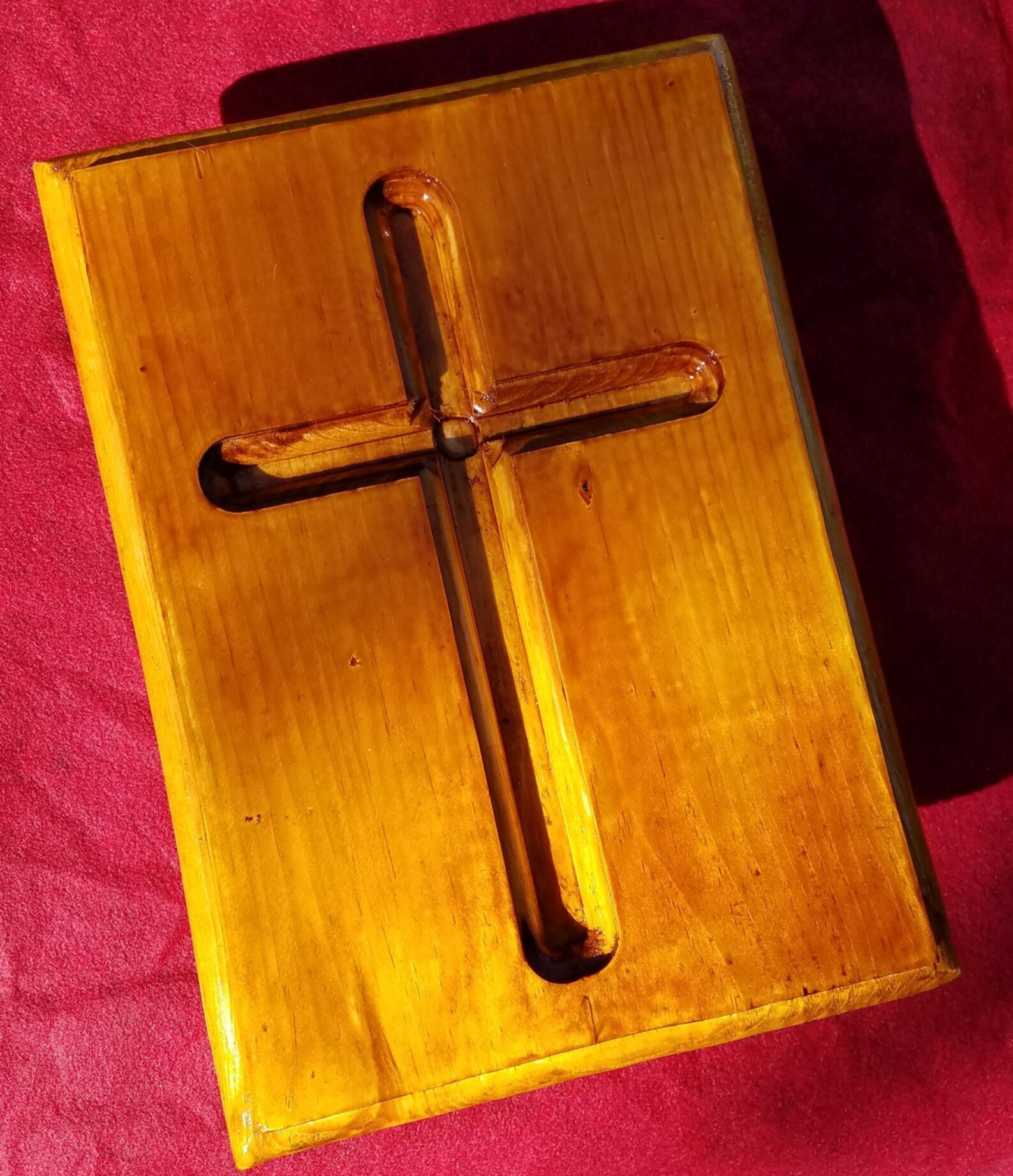 Wooden Cross Easter Wall Cross Religious Decor Wall Crucifix Etsy