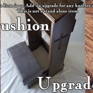 ADD-ON UPGRADE: Kneeling Cushion Add-On- Upgrade any Kneeling cushion to a larger cushion.
