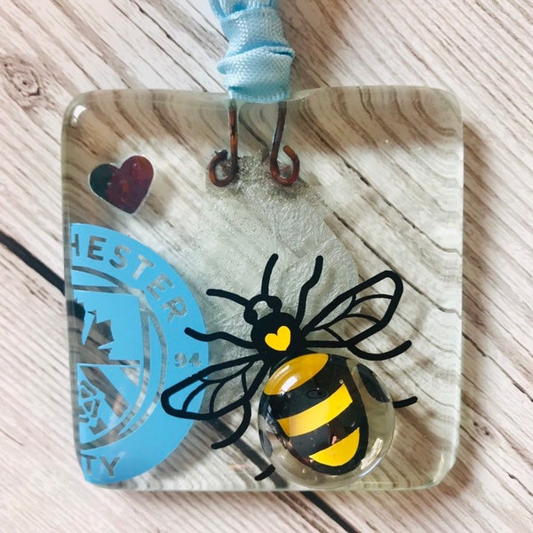 Manchester City (MCFC) Bee Wall Hanger