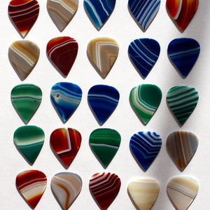 StonePlecs - Guitar Picks made from stone