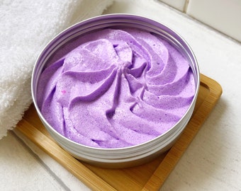 Cassis & Plum Punch Sugar Scrub - Plastic Free Body Scrub - Sugar Scrub - Vegan Scrub - Plastic Free Soap Scrub - Plastic Free Gift - Soap