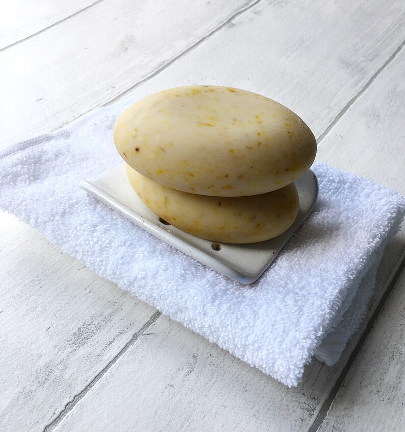 Honey I Love My Skin Goat Milk Soap - Natural Soap - Goat Milk Soap - Oatmeal Soap - Sensitive Skin Soap - Unscented Soap - Gentle Soap bild 4
