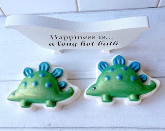 Dinosaur Bath Bomb - Plastic Free Bath Bomb - Dino Bath Bomb - Plastic Free Gift - Eco Friendly - Children’s Bath Bomb