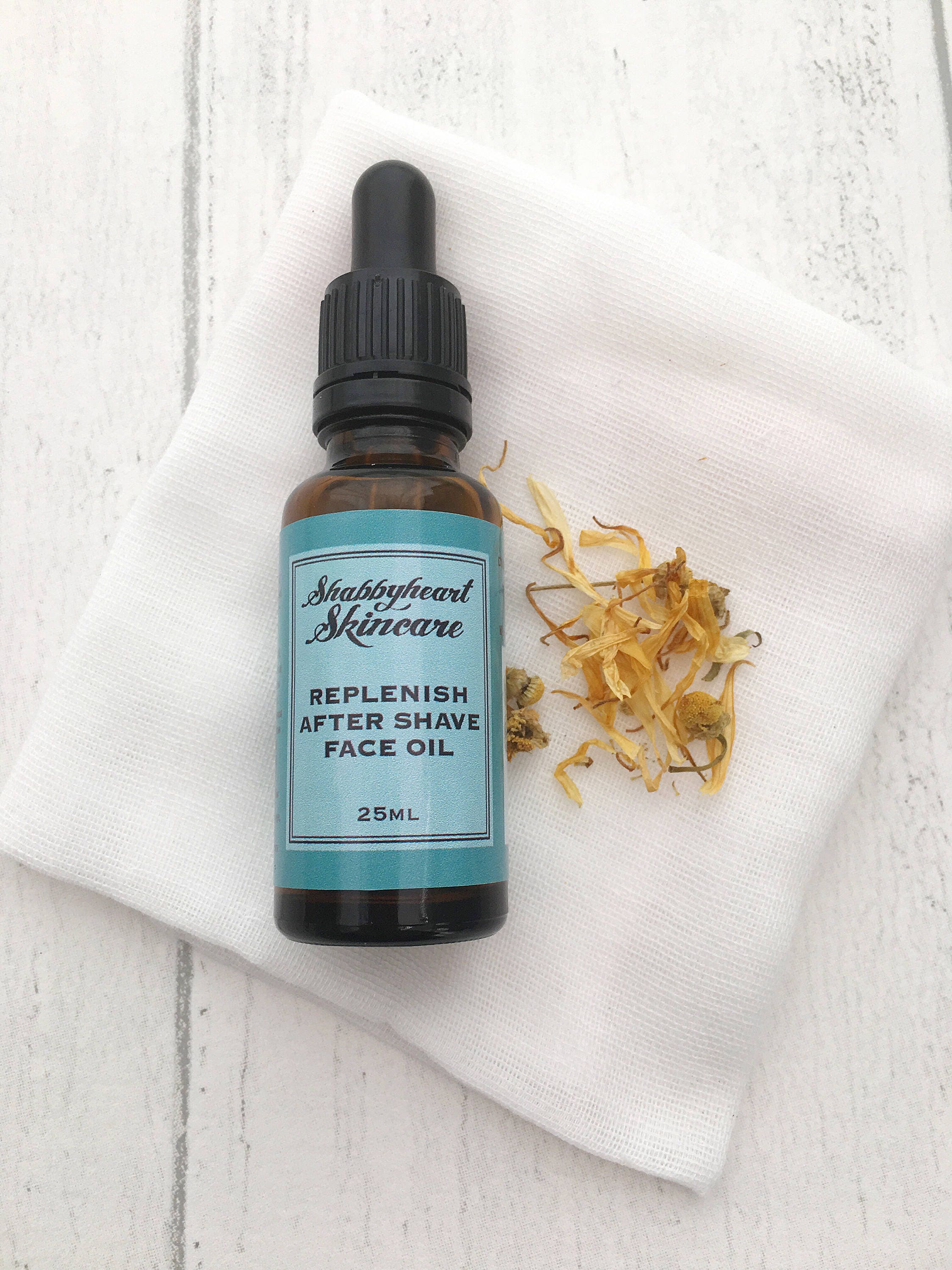 REPLENISH After Shave Face Oil Natural After Shave Mens Etsy