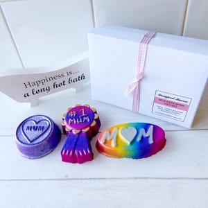 Mum Bath Bomb Selection Box - Plastic Free Gift - Bath Bomb Gift Set - Eco Friendly Gift - Plastic Free Bath Bombs - Mothers Day Gift