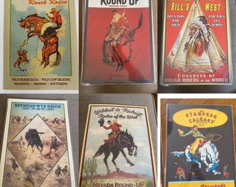 12”x18” Vintage Rodeo Posters Preorder** will ship in 2-3 weeks