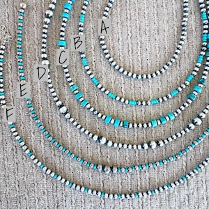 Navajo Pearl Chokers 3mm + size ** made to order, please allow 1-2 weeks